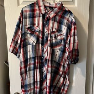 Karbach brewing company button down!!